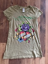 ed hardy t-shirt S grün Wunderschön 