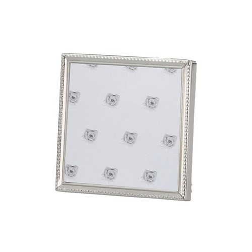 Fotorahmen 12x12 versilbert - 12x12, cm