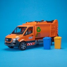 BRUDER Mercedes Benz Sprinter Müllabfuhr Müllentsorgung