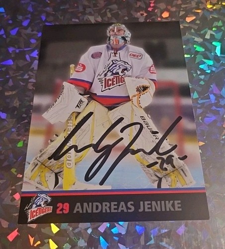 Del eishockey autogrammkarte - eishockey,