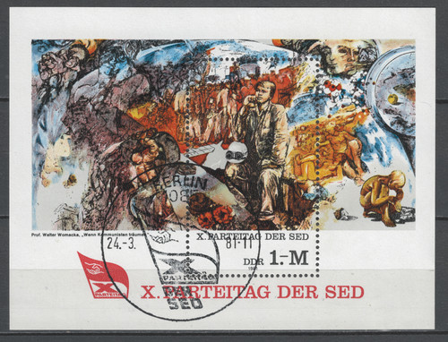 Briefmarke ddr michel 2599 - ddr, nr.