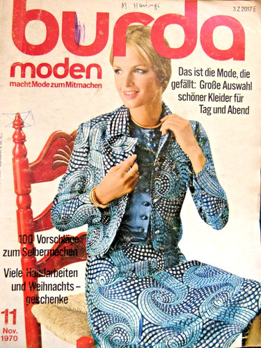 Altes burda modeheft - altes,