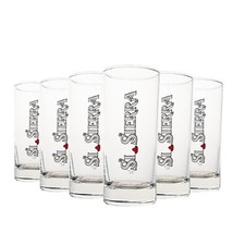 6x Sierra Tequila Glas