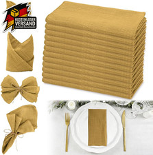 Baumwollservietten 43x43cm Set