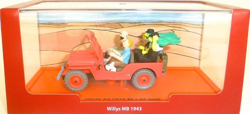Willys jeep tintin 1943 - willys,
