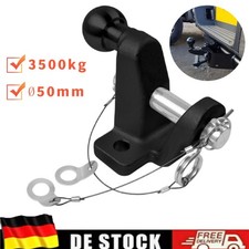 Anhängerkupplung (3,5 Tonnen)- Kombikupplung mit Zugmaul und Kugelkopf 50mm DHL