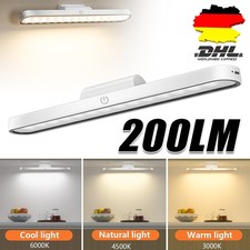 LED Unterbauleuchte Lichtleiste Akku mit Magnet Küchenlicht Schrankbeleuchtung