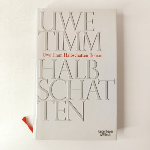 Halbschatten von uwe timm - halbschatten,