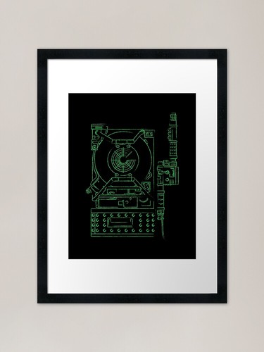Proton pack pläne - pläne, gerahmter