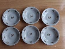 6 alte Dessert Schalen