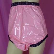 Windelhose  pants babyrot purple pvc adult L neu Diargh
