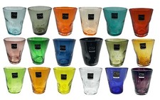 CTM Comtesse - Samoa - 18 Wassergläser h cm 10 - 18 Farben - sortiert
