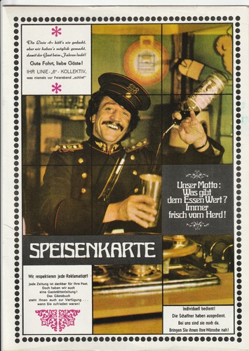 Ddr speisekarte linie - linie, 6