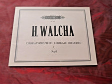 WALCHA Choralvorspiele 1 Orgel Edition Peters 4850 Noten
