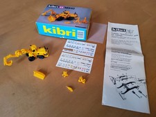 Kibri 10340 Zettelmeyer Radbagger Radlader Gelenkbagger, Gelb mit Zubehör,  1:87