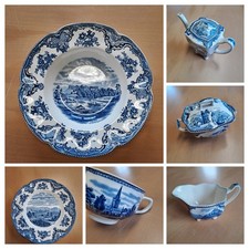 Einzelteile zu Wahl - Johnson Bros England „Old Britain Castles“ in Blau