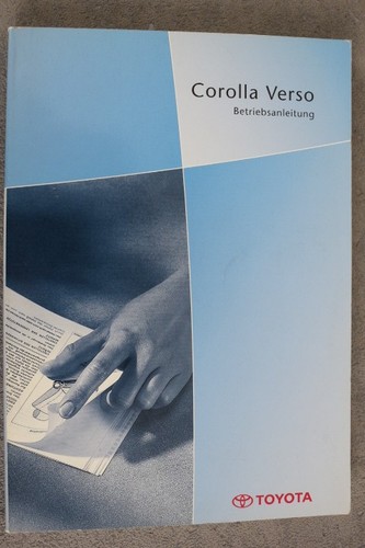 Toyota corolla verso - corolla,