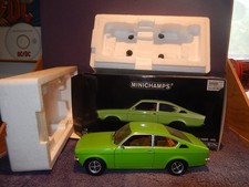 OPEL KADETT C Coupe 1976 Minichamps hellgrün 1/18 OVP