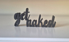 3D Druck Schriftzug "get