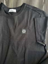 T-Shirt Stone Island , Schwarz