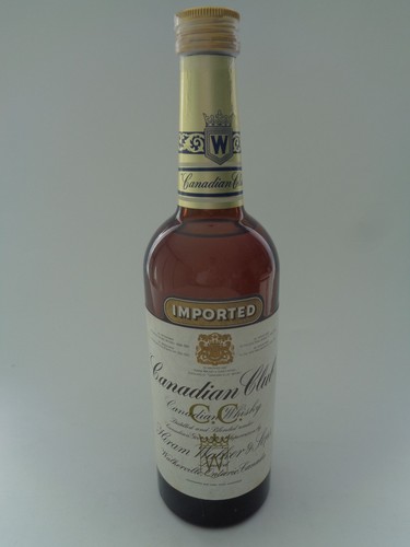 Canadian club 1976 whisky - canadian,