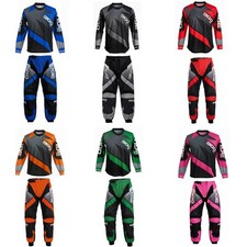 Kinder MX Jersey Hosenanzug Kinder Off Road Quad Dirt Bike Bahn Motocross Set