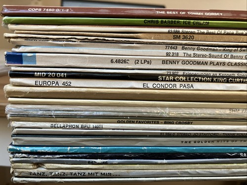 Lps sammlung vinyl swing - lps, lp
