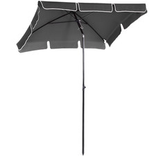 Sonnenschirm aluminium grau - sonnenschirm,