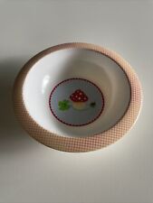 DIE SPIEGELBURG BY COPPENRATH SCHALE AUS MELAMIN ROT BLAU PILZ MOTIV