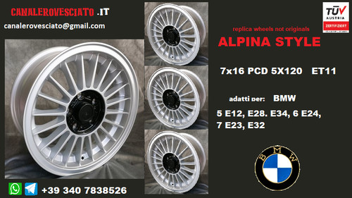 Alpina felgen zoll - 4x, bmw