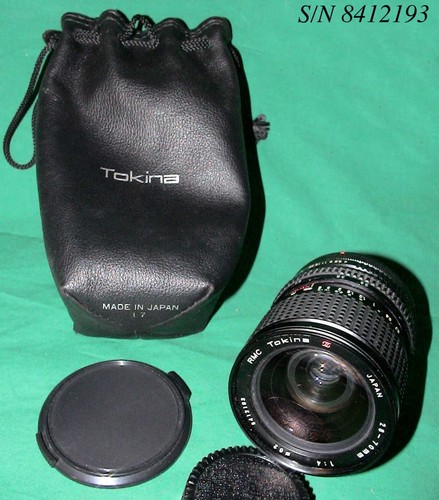 Rmc tokina 1 4 - /1:4, lens