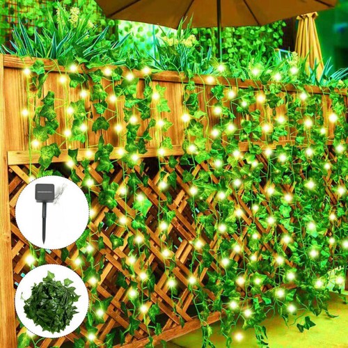 10m 100 led lichterkette - 10m, solar