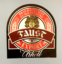 Altes Bieretikett , Brauhaus