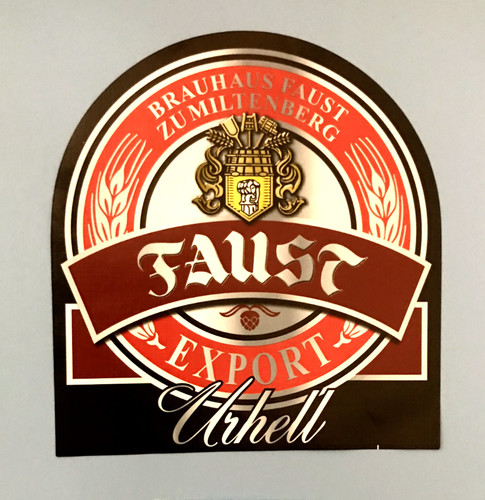 Altes bieretikett brauhaus - altes,