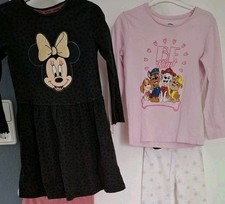 🌞 C&A H&M Minnie Mouse Kleid T-Shirt Paw Patrol Leggings Gr 110-116 GEPFLEGT🌞