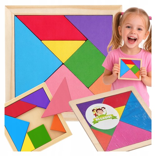 Tangram mini logikspiel - tangram, mini-logikspiel