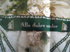 Stickvorlage, Kreuzstich  aus Handarbeitsheft, A5,  " Schleife Engel mit Harfe "