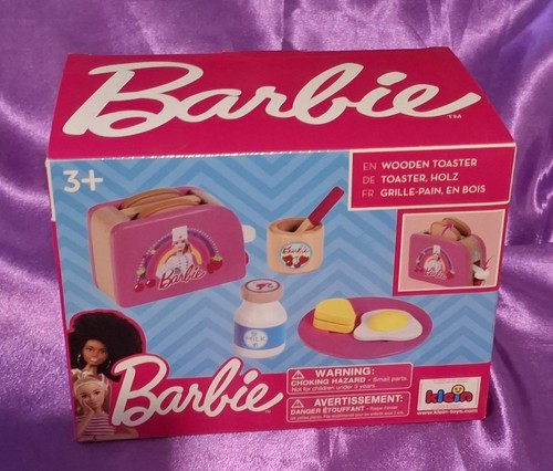 Barbie toaster aus holz mit - aus,