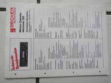 Becker Mexico Cassette