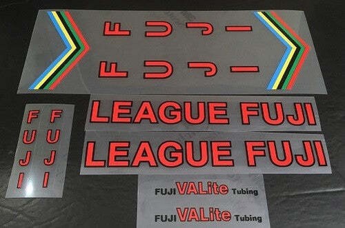 Fuji decal set fahrrad - fuji,