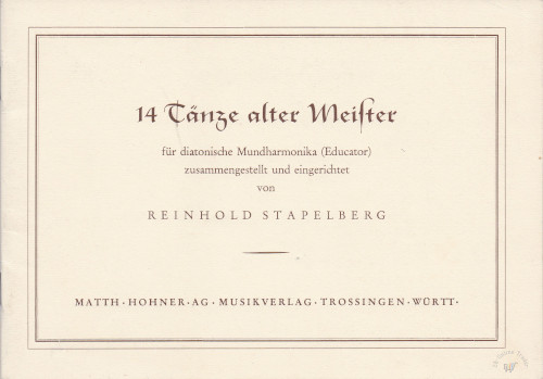Tänze alter meister - meister,