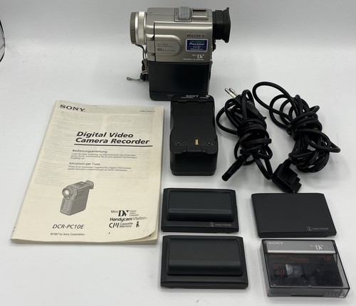 Sony dcr pc10e minidv digital - minidv,