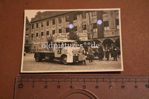 Tolles altes foto oldtimer lkw - oldtimer,