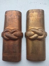 2  Metallteile Knoten, Marine