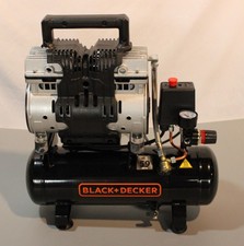 Black+Decker B2BB104BND359 - Silent Compressor BD 100/6 - Ideal für den Einsatz 