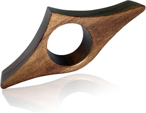 Buchseitenhalter holz walnuss - buchseitenhalter,