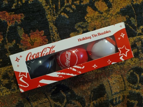 Coca cola weihnachtskugeln - coca-cola,