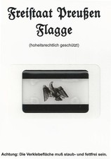 3 D Aufkleber Flagge Freistaat