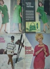 Neuer Schnitt 1962/11 w/Burda WÄSCHE WEIHNACHT sexy Abendkleid Modezeitschrift