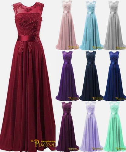 Chiffon brautjungfernkleid - chiffon,